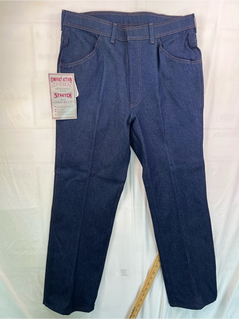 Comfort Action Relaxed Fit Dark Blue Jeans